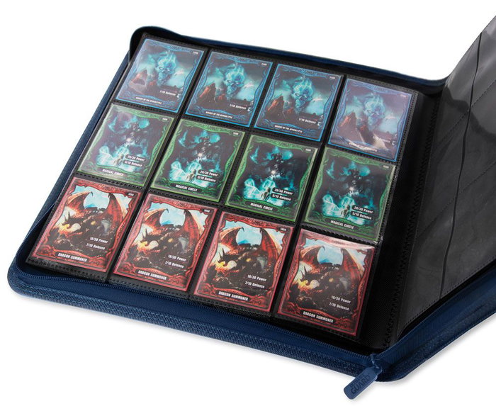 Ultimate Guard Zipfolio 480 24-Pocket Xenoskin - Blue Ultimate Guard Zipfolio 480 24-Pocket Xenoskin - Blue